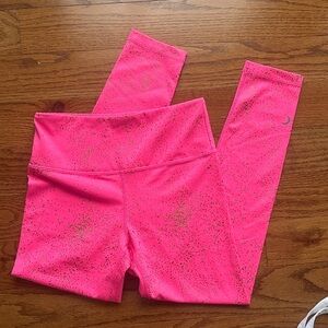 ZYIA Pink Glitter Leggings